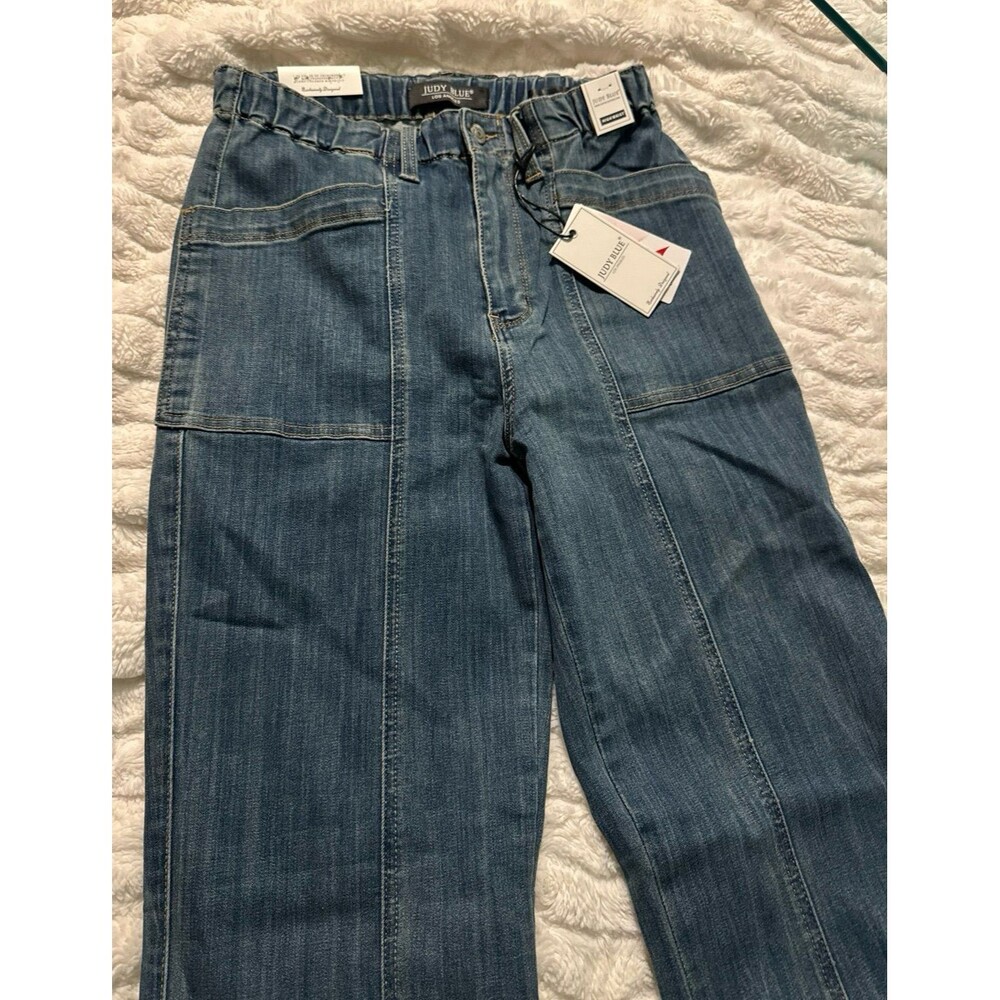 Judy Blue Charleston High Rise Denim Jeans - Picture 3 of 4